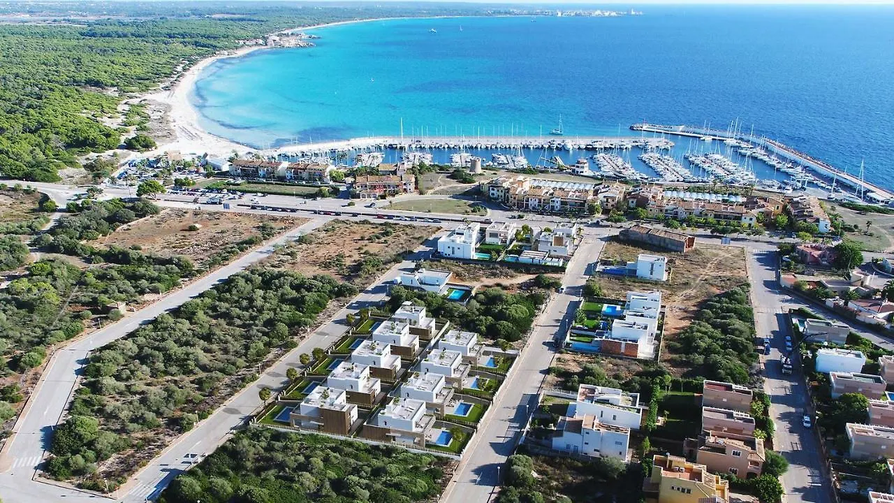 Villa Casa De Lujo Frente A La Playa De Es Trenc Sa Ràpita Spanien